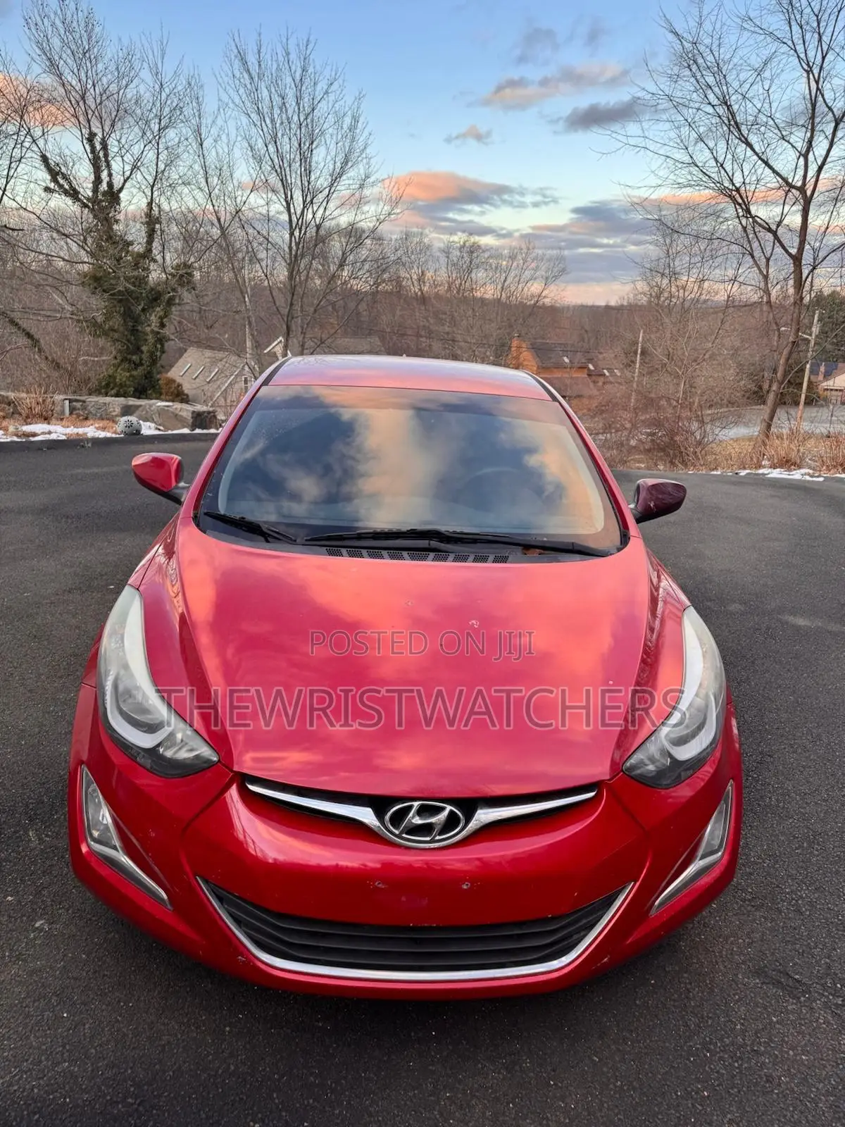 Hyundai Elantra Limited Sedan FWD (1.8L 4cyl 6A) 2016 Red