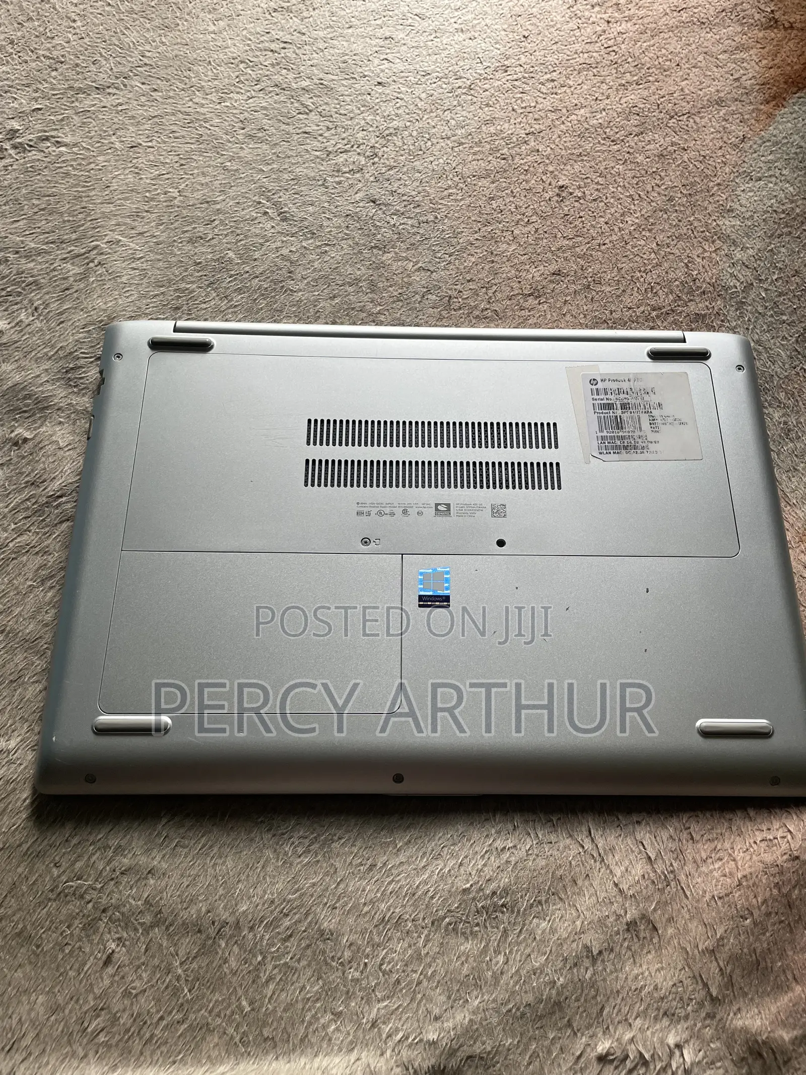 Laptop HP ProBook 455 G5 4GB AMD A10 HDD+SSD 500GB