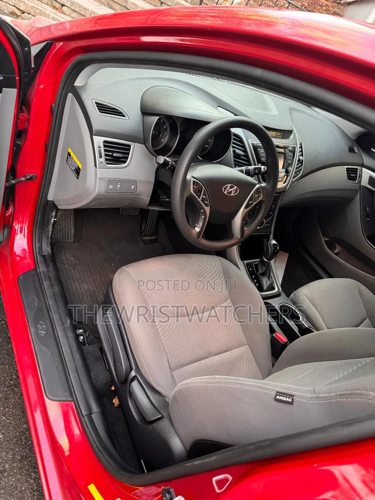 Hyundai Elantra Limited Sedan FWD (1.8L 4cyl 6A) 2016 Red