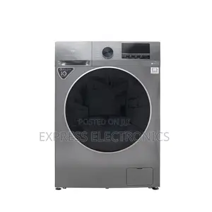 TCL Washing Machine Front Load Full Auto Silver 10.5 Kg Wash and Dry