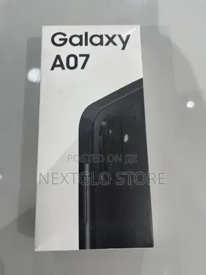 New Samsung Galaxy A07 4G 128 GB Black