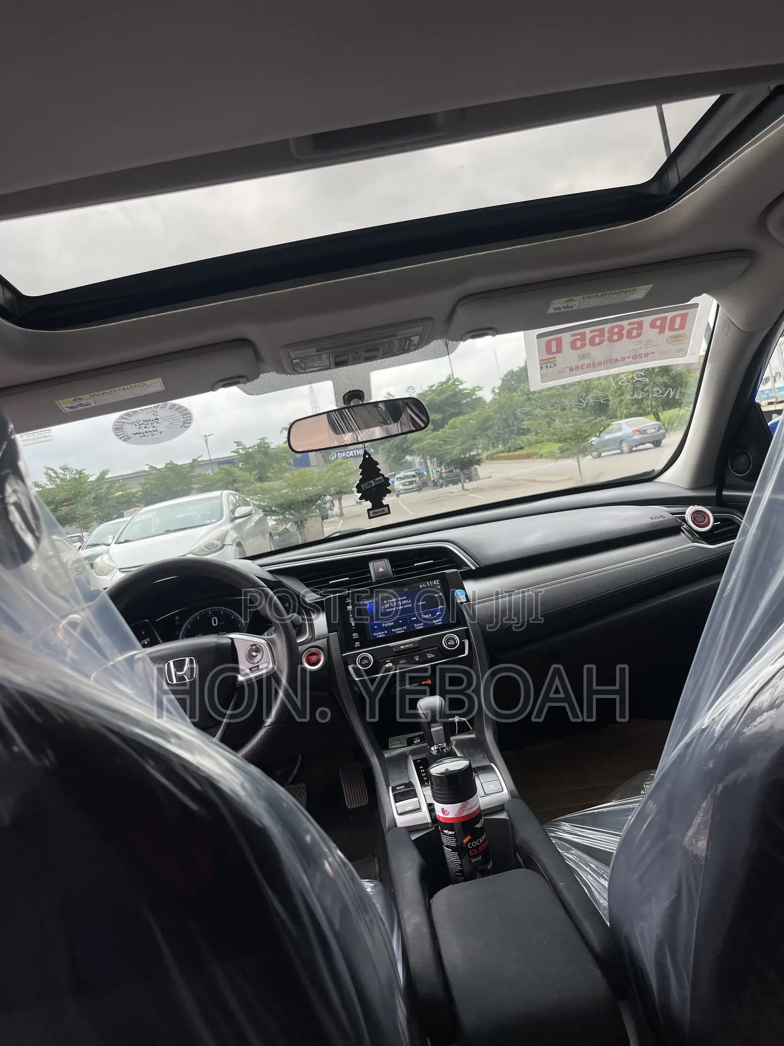 Honda Civic EX Sedan 2018 Blue