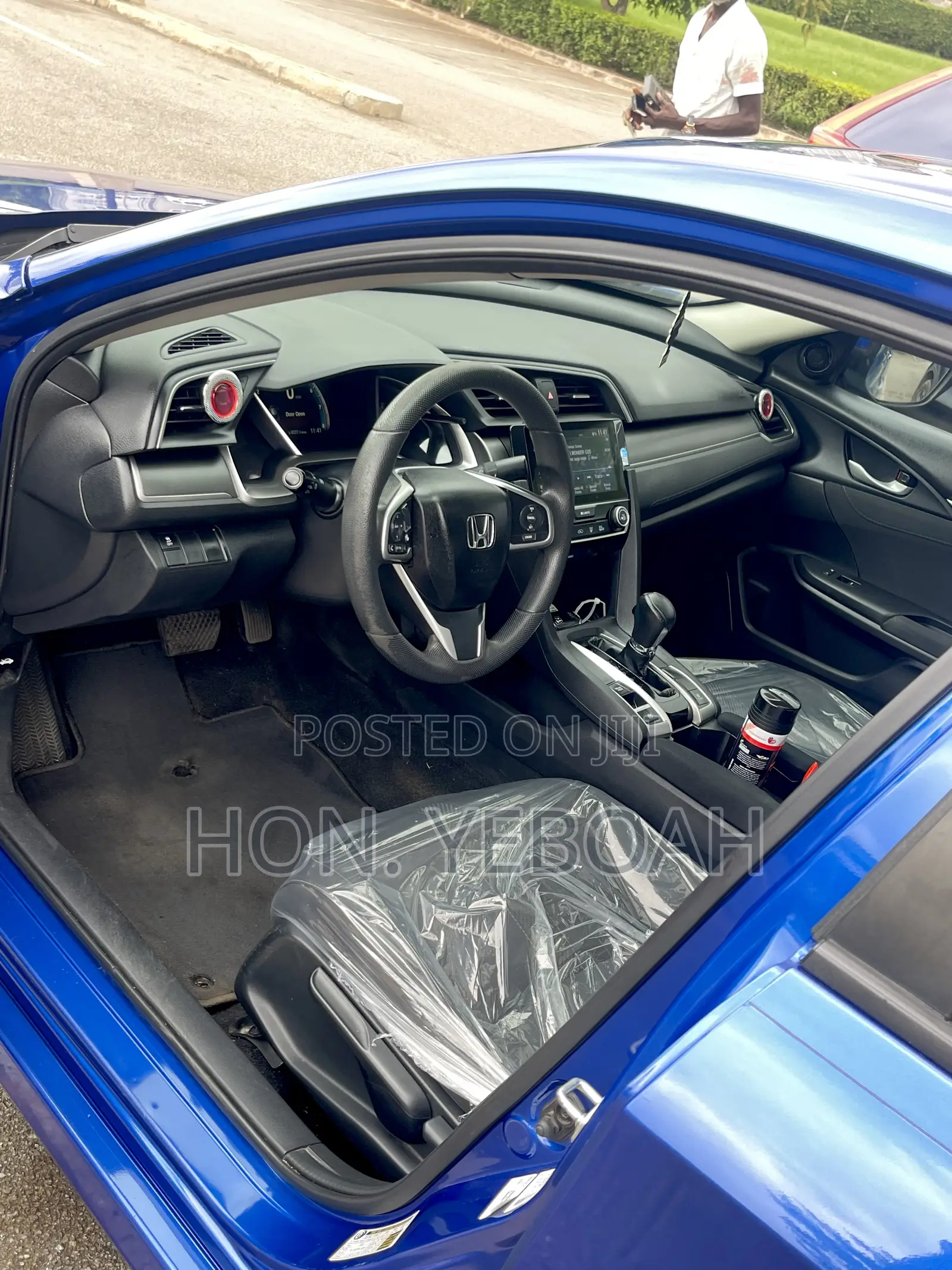 Honda Civic EX Sedan 2018 Blue