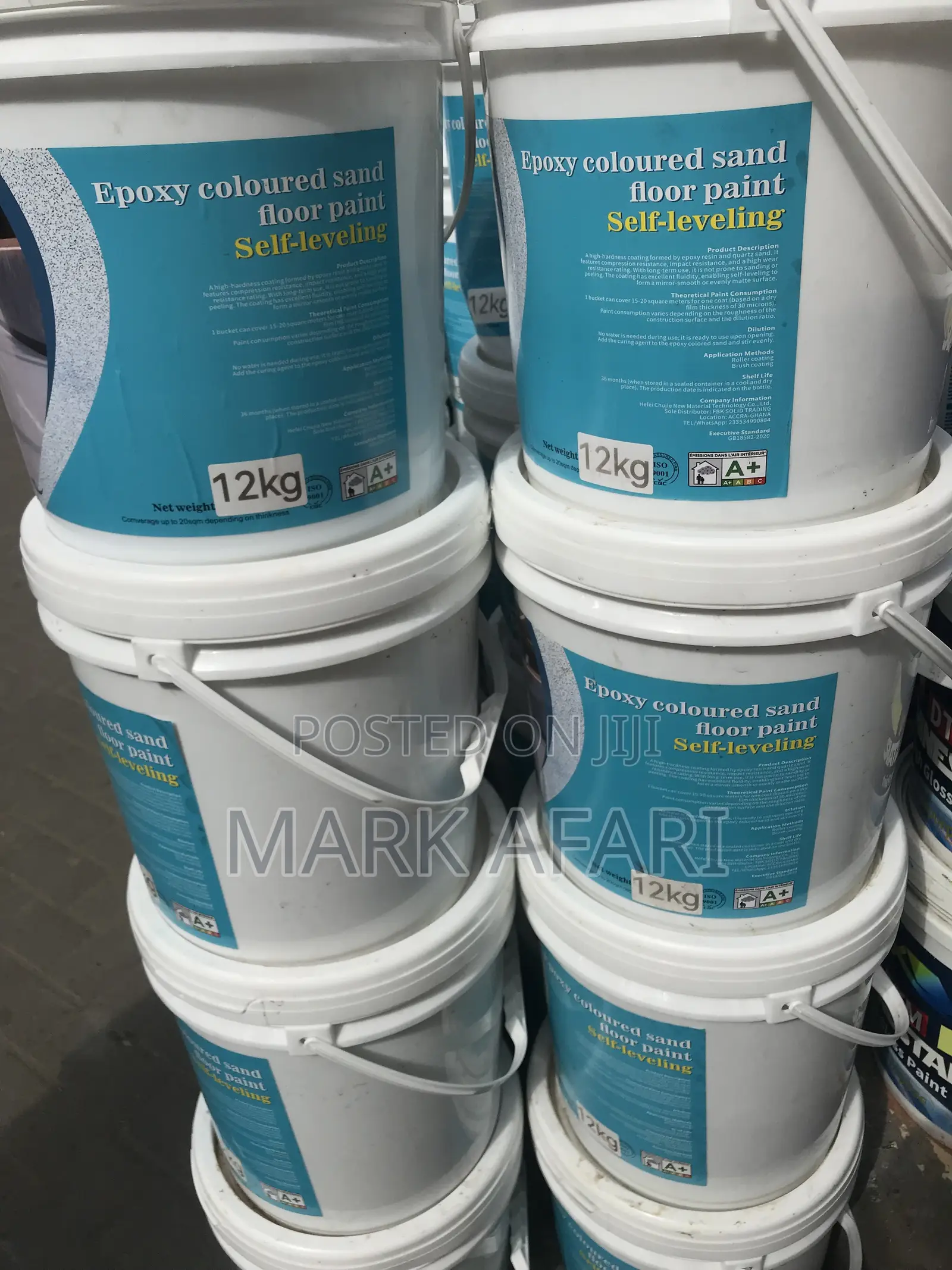 Epoxy Sand Floor Paint (12kg)