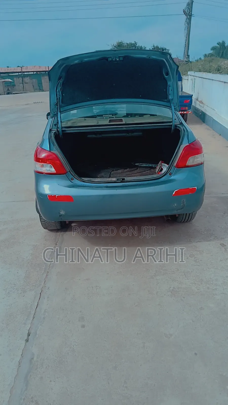 Toyota Belta 2012 Blue