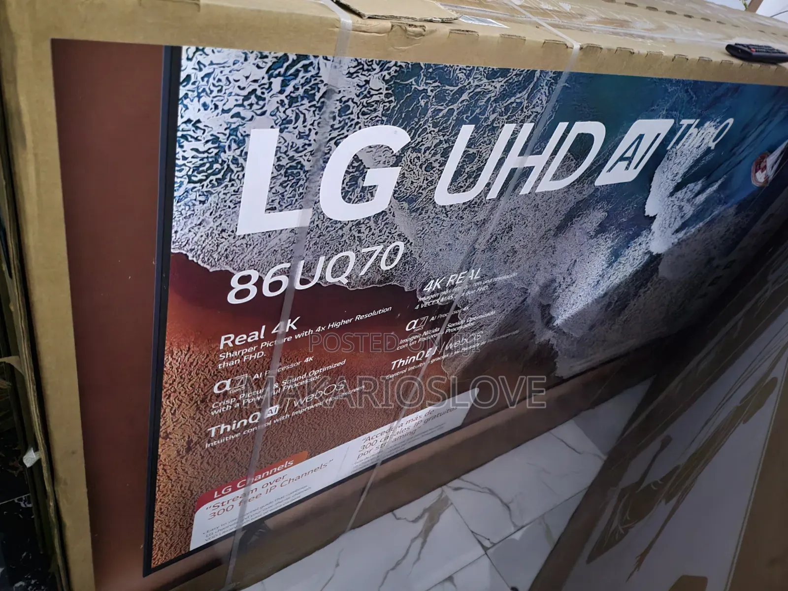 Quality Original Usa LG Smart TV for Sale 86inches.