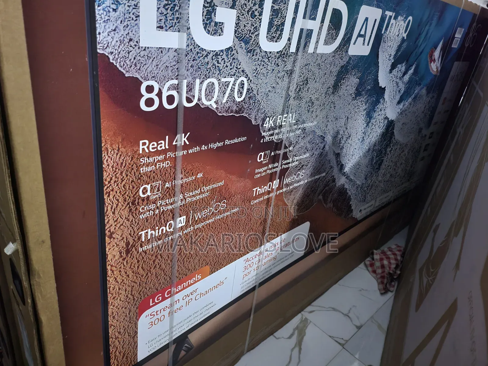 Quality Original Usa LG Smart TV for Sale 86inches.