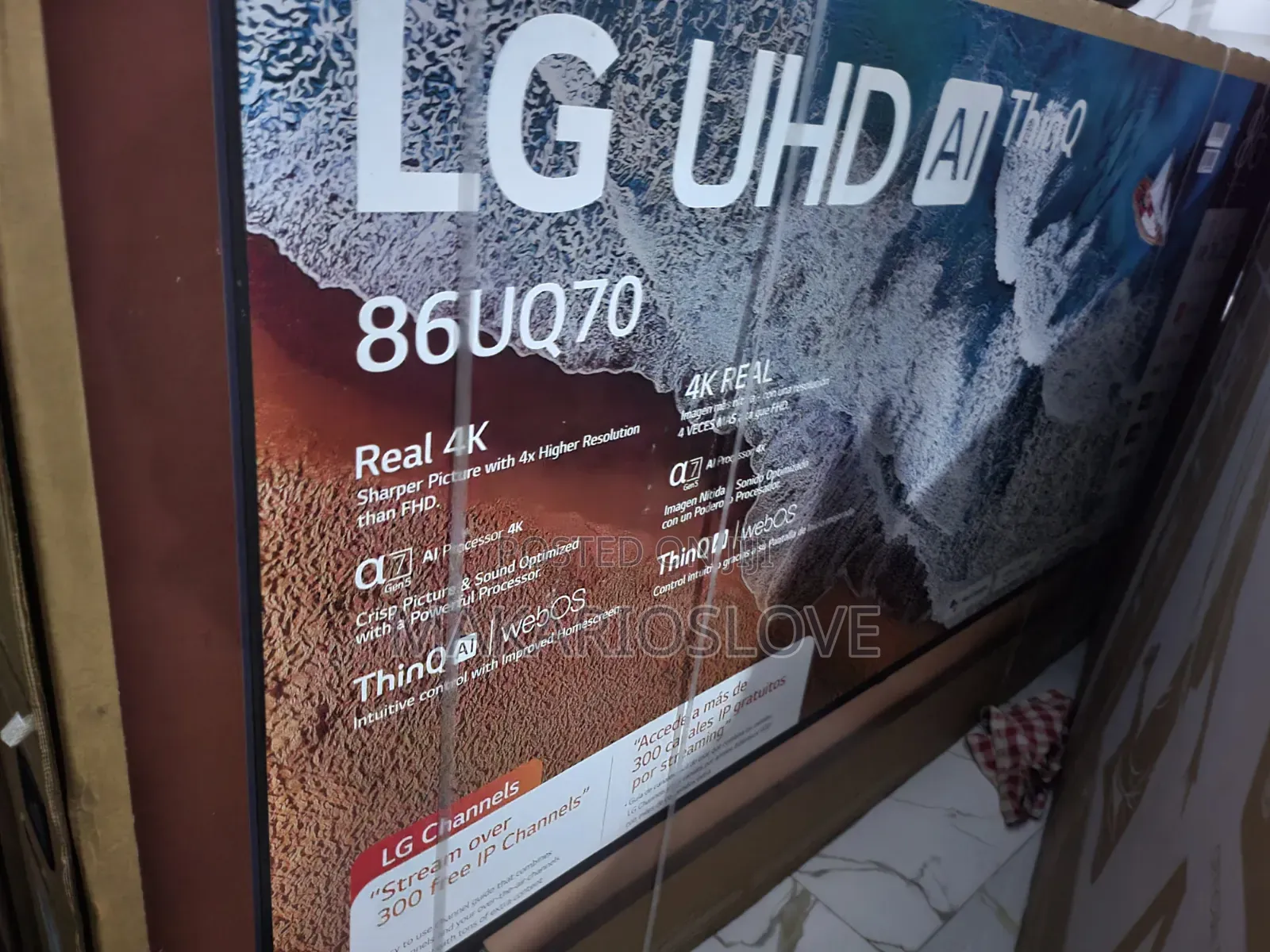 Quality Original Usa LG Smart TV for Sale 86inches.