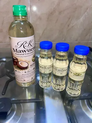 R.K Mawuena Natural Coconut Oil - Volta Made (Cooking, Skin Hair)