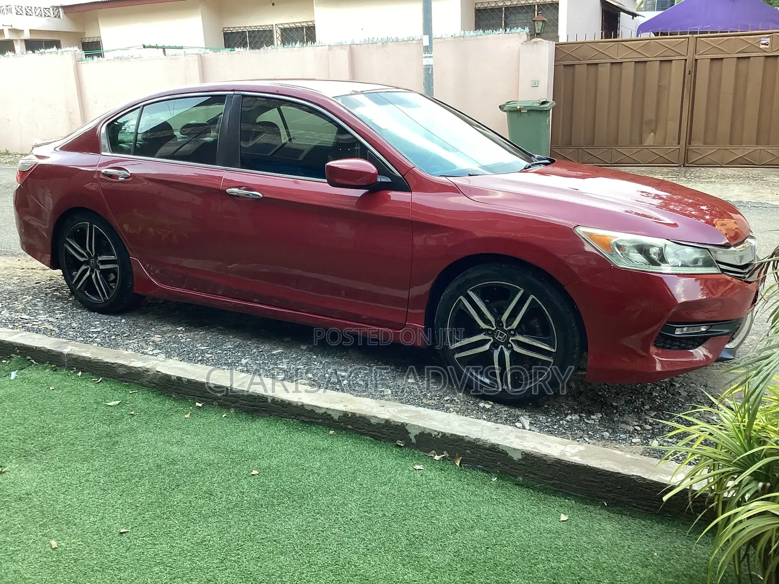 Honda Accord Sport SE 4dr Sedan FWD (2.4L 4cyl 2A) 2017 Red