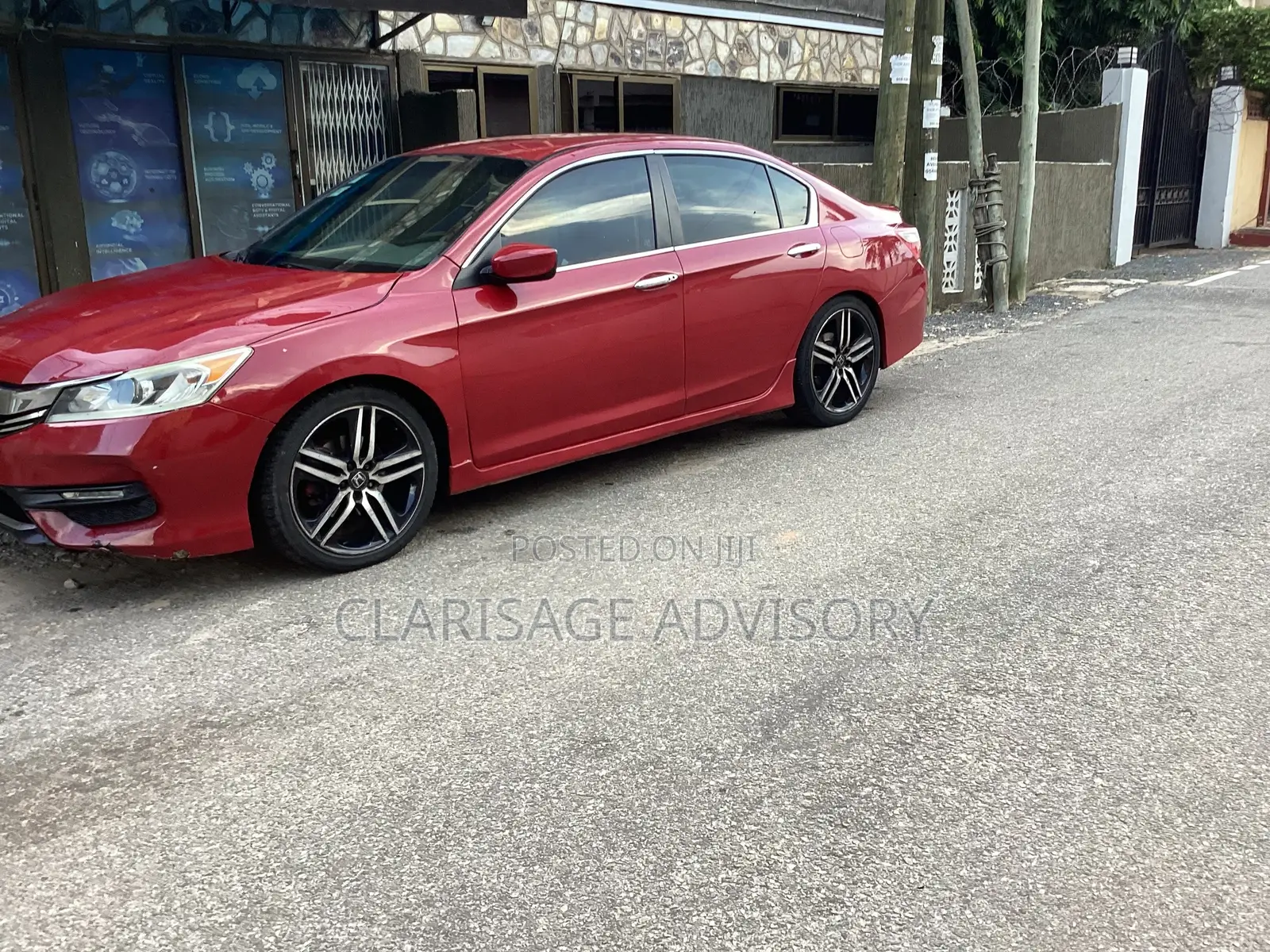Honda Accord Sport SE 4dr Sedan FWD (2.4L 4cyl 2A) 2017 Red