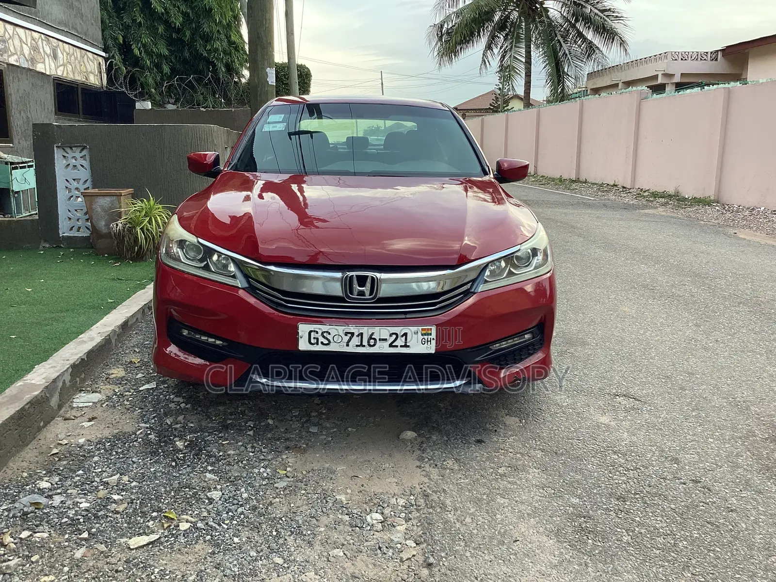 Honda Accord Sport SE 4dr Sedan FWD (2.4L 4cyl 2A) 2017 Red