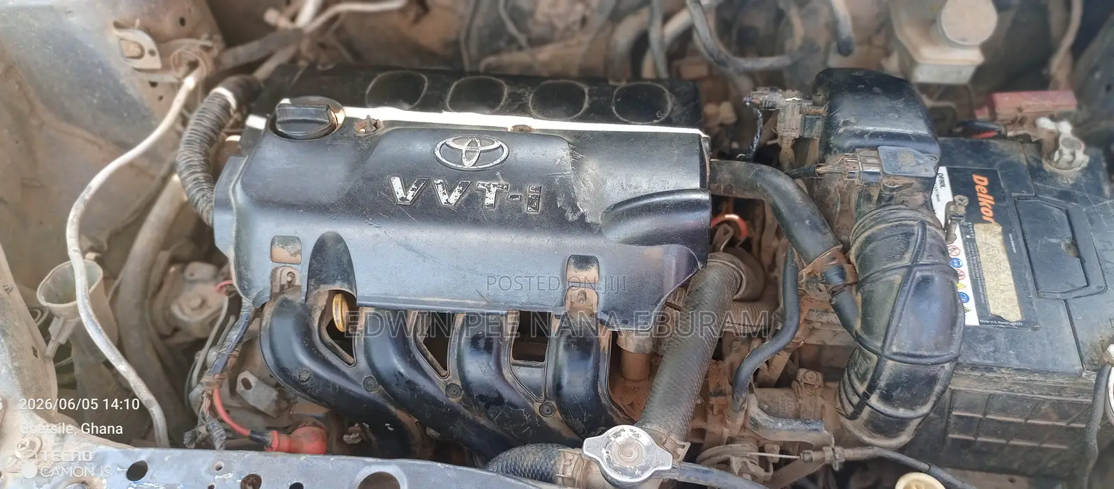 Toyota Echo Automatic 2003 Gray