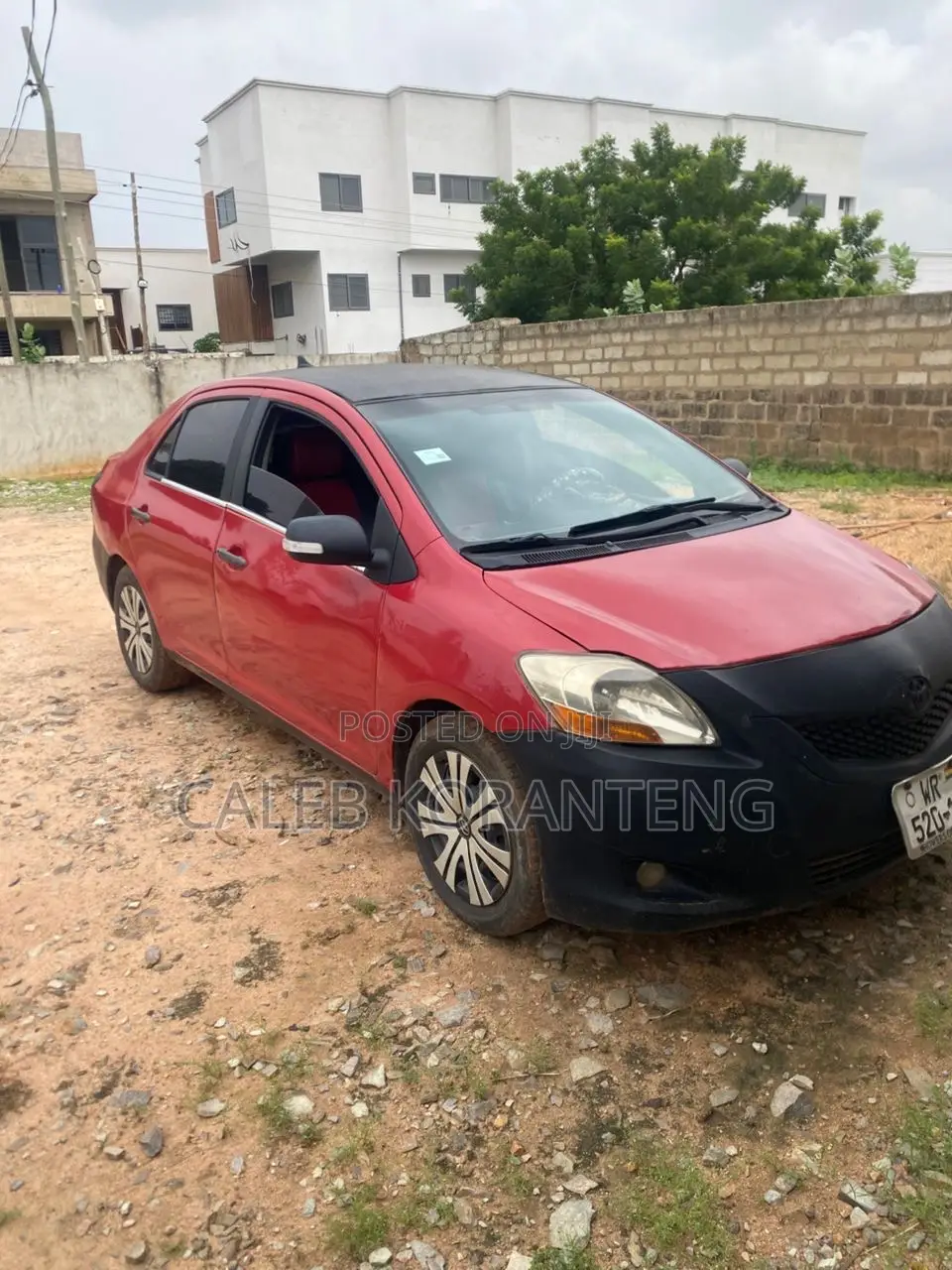 Toyota Yaris 1.5 2008 Red