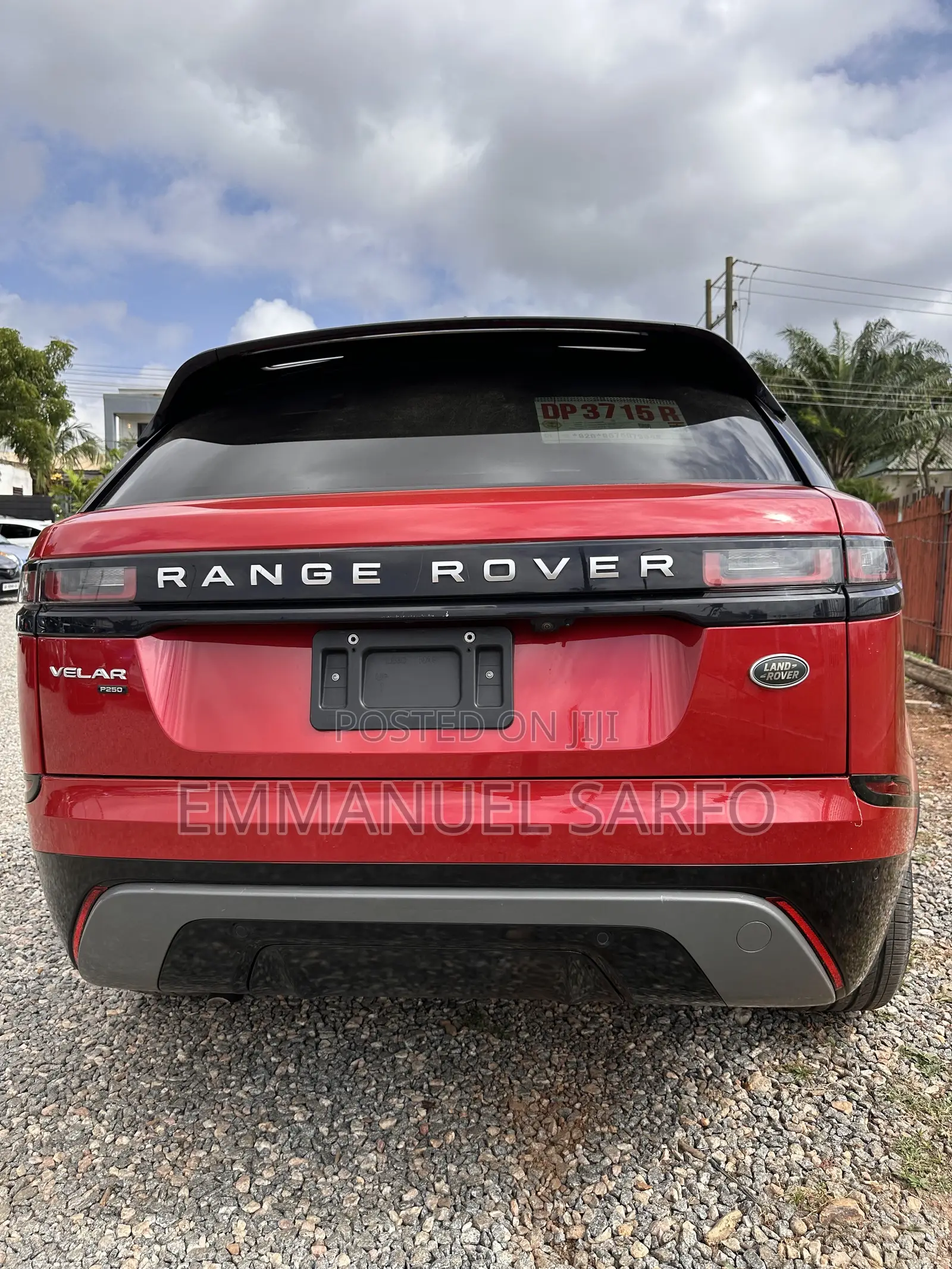 Land Rover Range Rover Velar P250 4x4 2019 Red