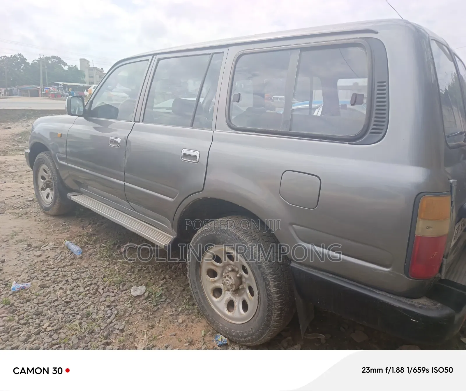 Toyota Land Cruiser 1996 Gray