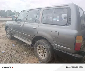 Toyota Land Cruiser 1996 Gray