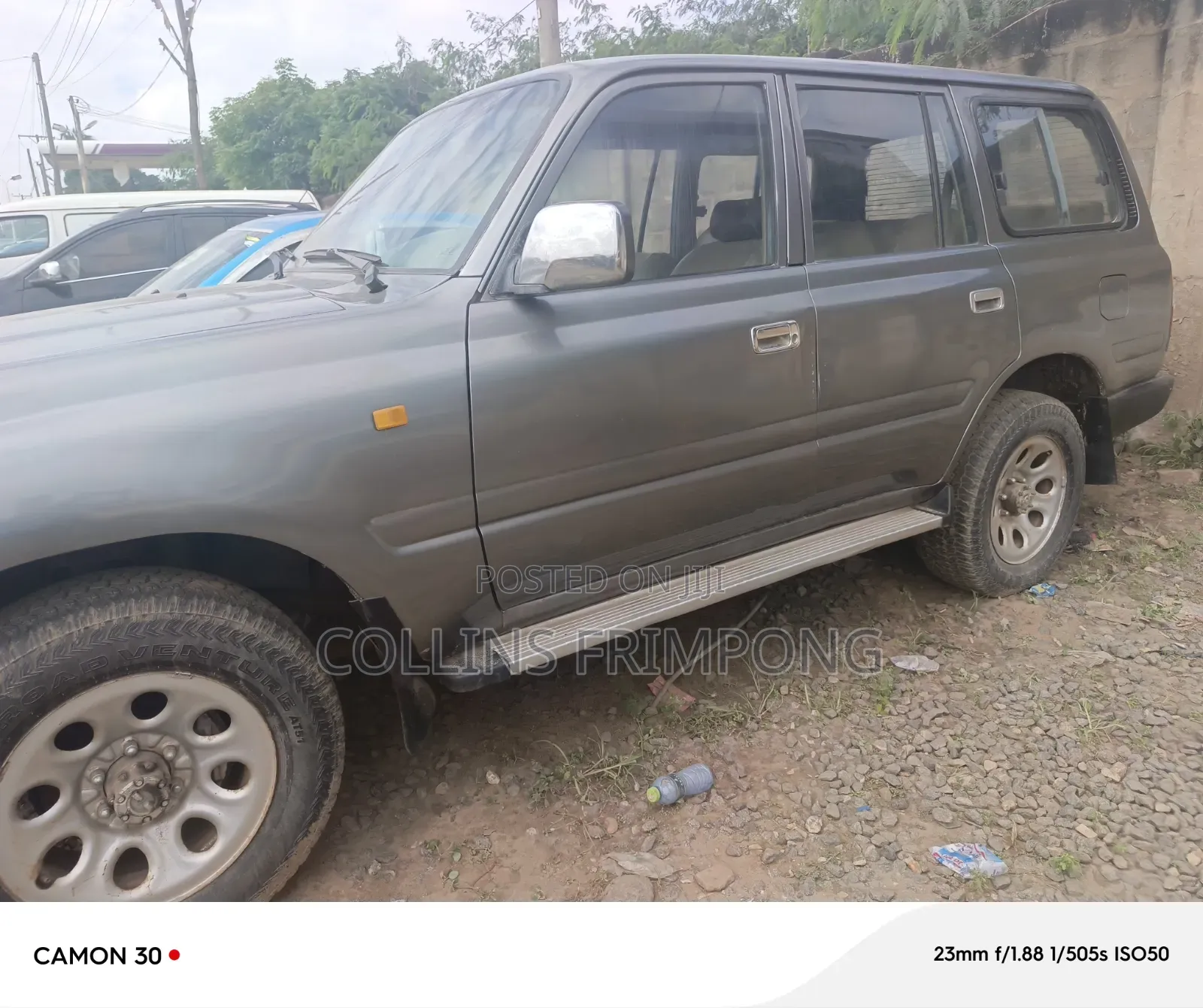 Toyota Land Cruiser 1996 Gray