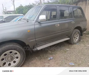 Toyota Land Cruiser 1996 Gray