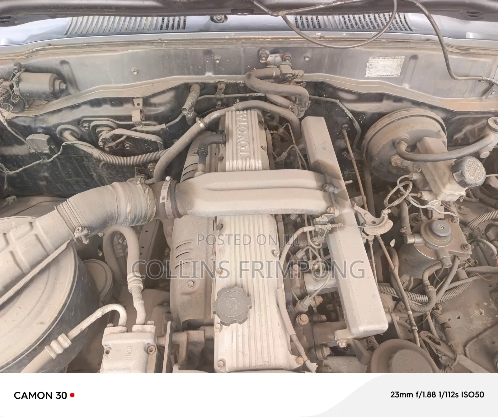 Toyota Land Cruiser 1996 Gray
