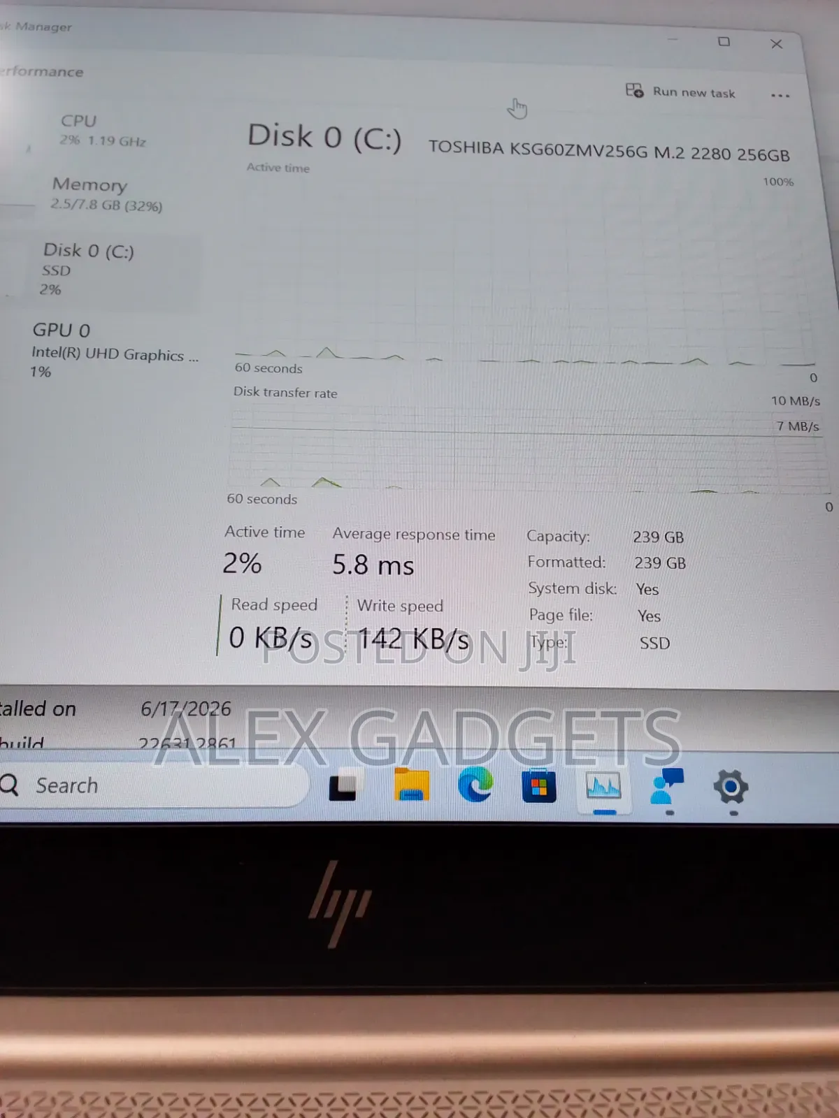 Laptop HP EliteBook 840 G6 8GB Intel Core i5 SSD 256GB