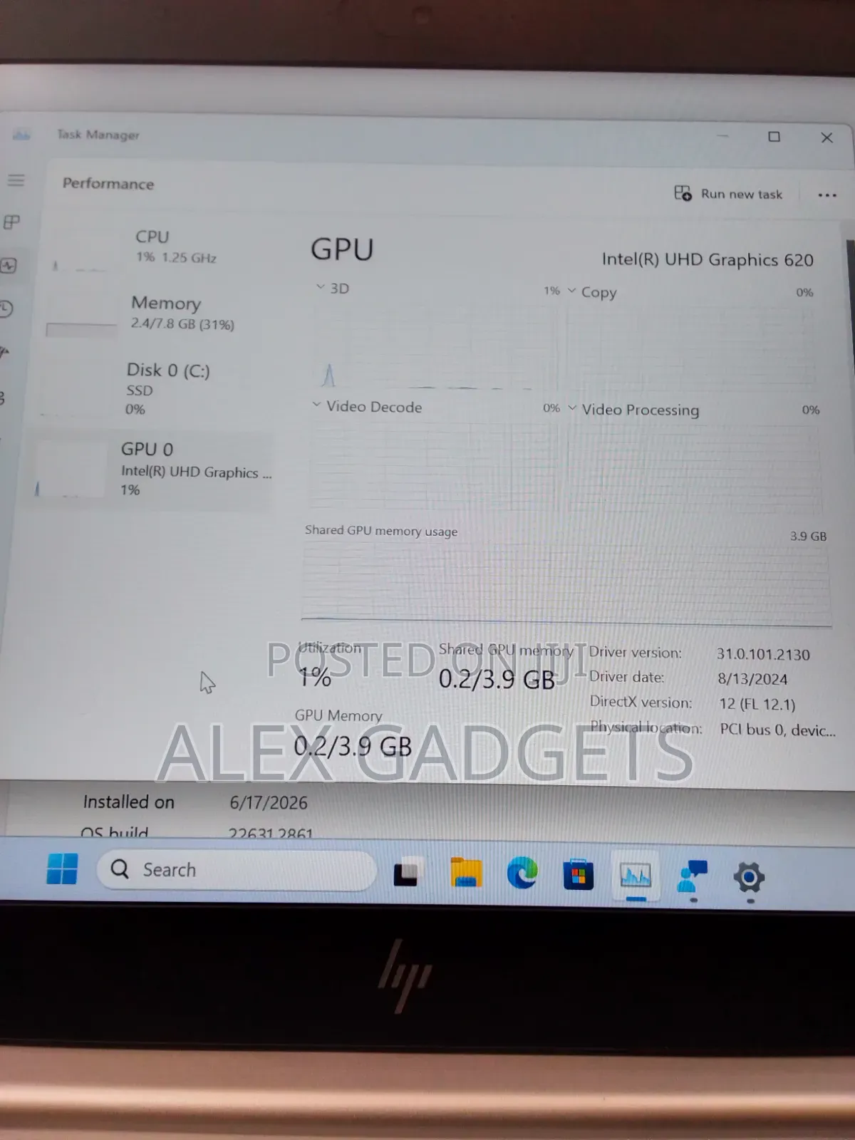 Laptop HP EliteBook 840 G6 8GB Intel Core i5 SSD 256GB