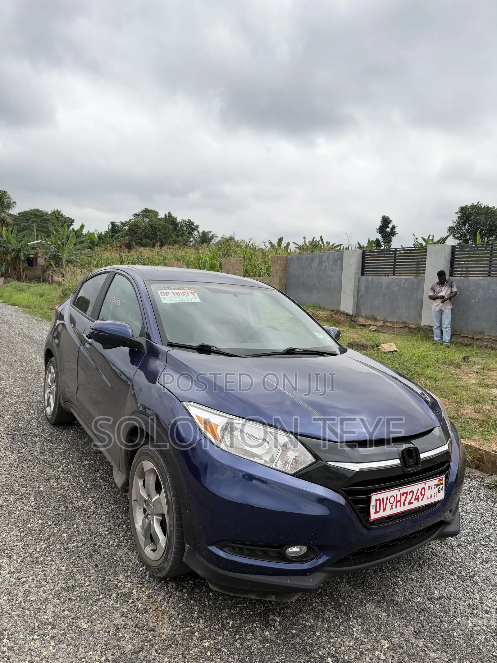 Honda HR-V 4dr SUV (1.5L 4cyl CVT) 2016 Blue