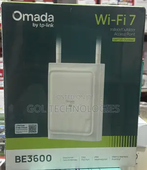 Omada TP-Link Wifi7 Indoor/Outdoor Access Point Eap725-Outdoor