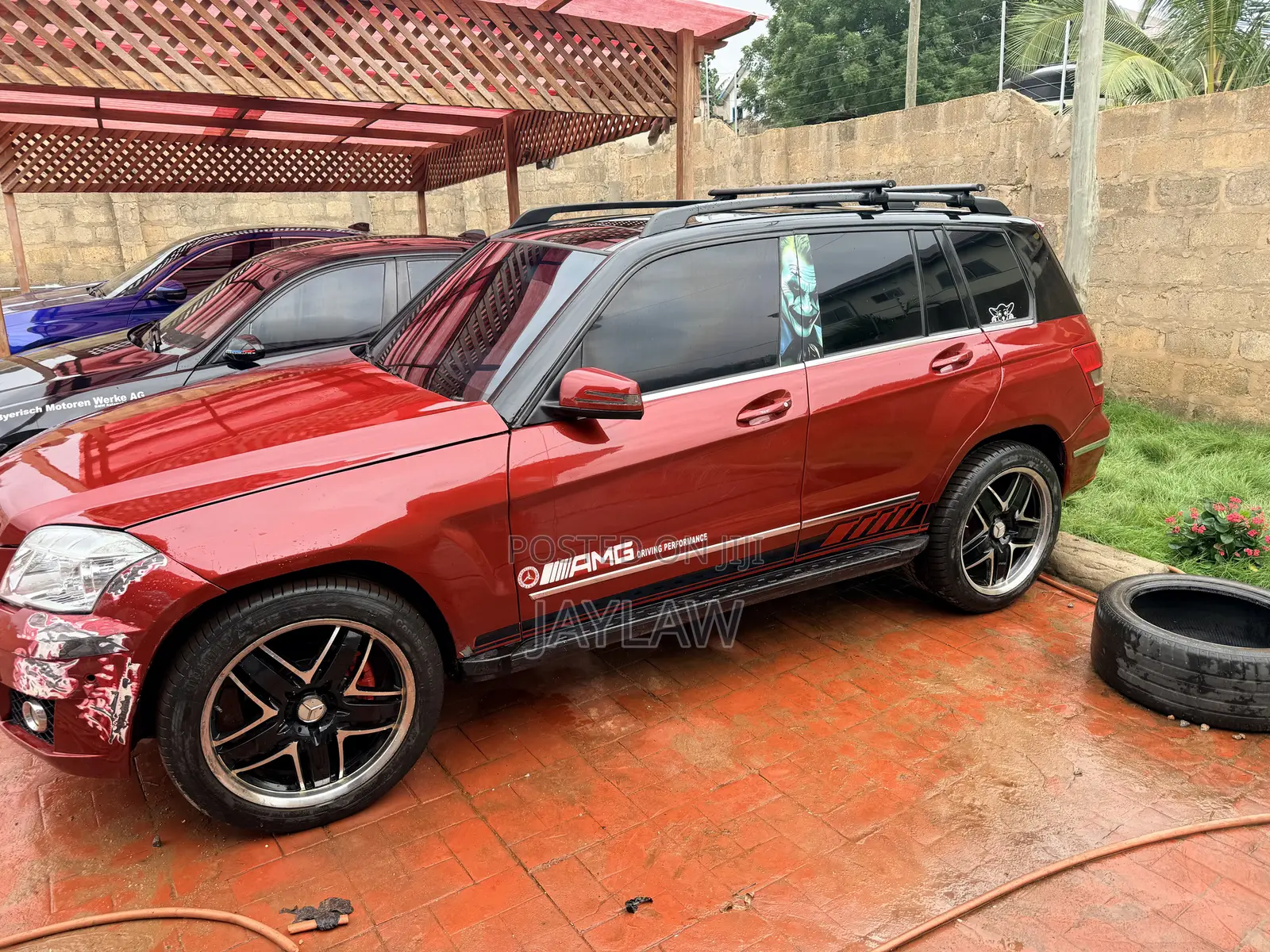 Mercedes-Benz GLK-Class 350 4MATIC 2010 Red