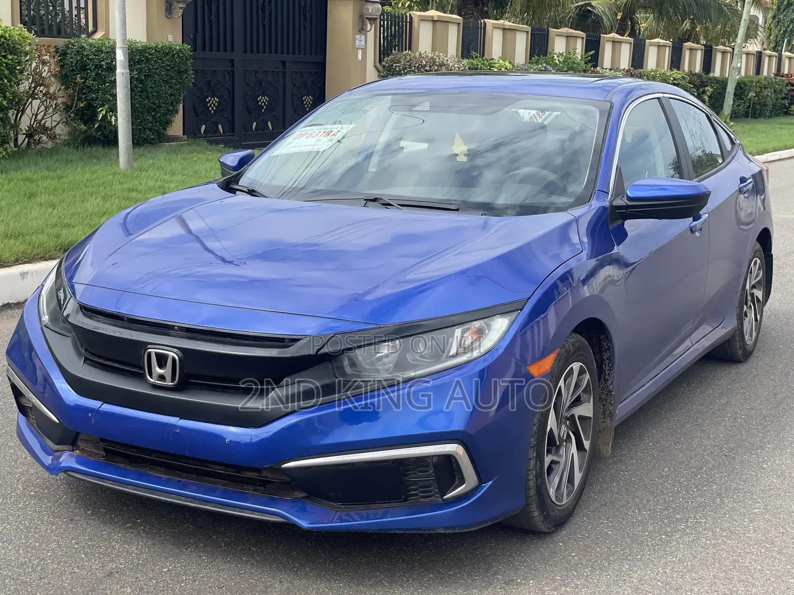 Honda Civic EX-L Sedan 2020 Blue