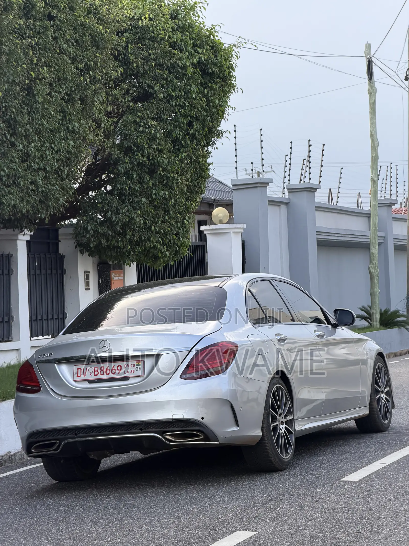 Mercedes-Benz C300 Base C300 RWD Sedan 2019 Silver