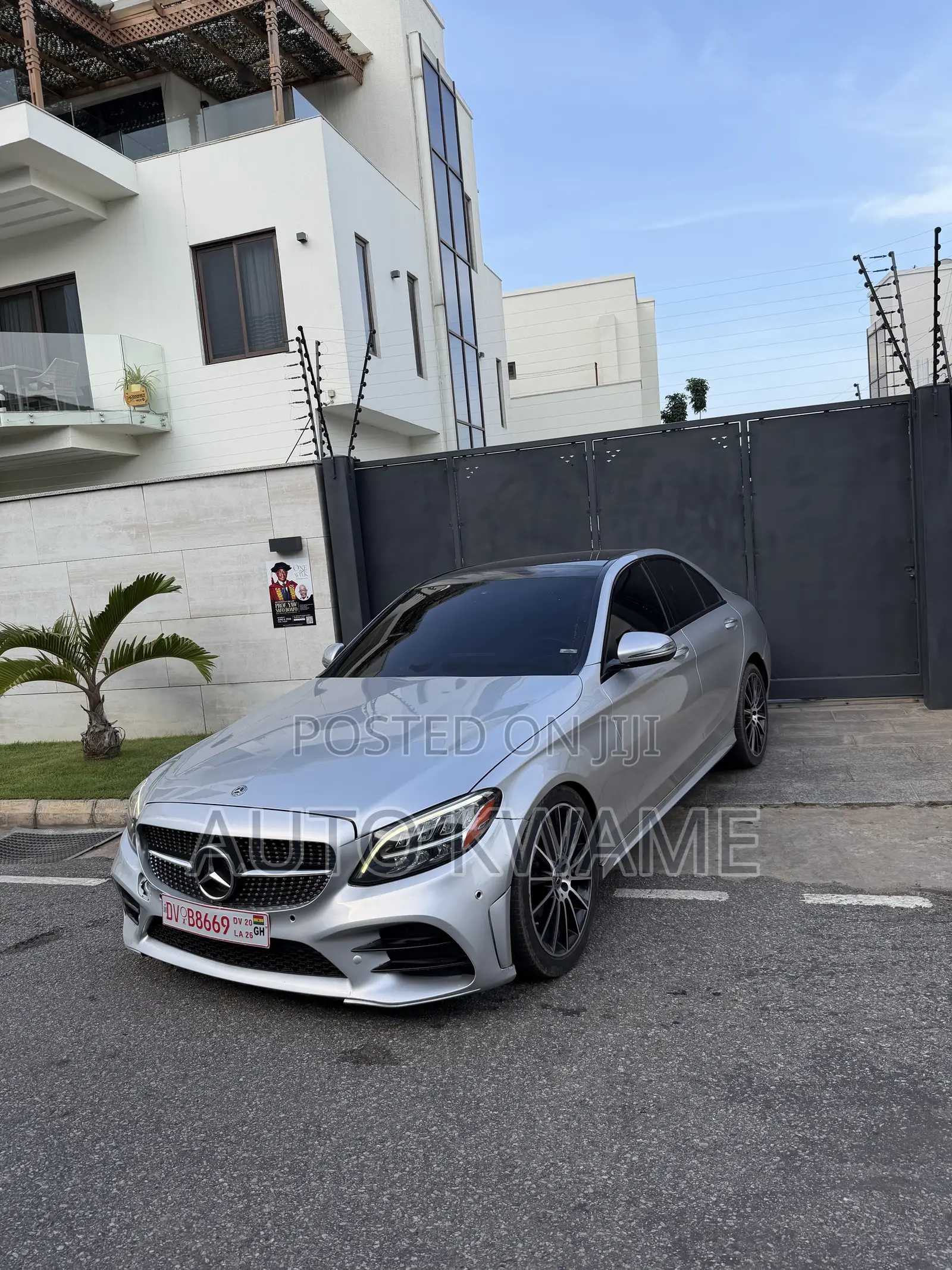 Mercedes-Benz C300 Base C300 RWD Sedan 2019 Silver
