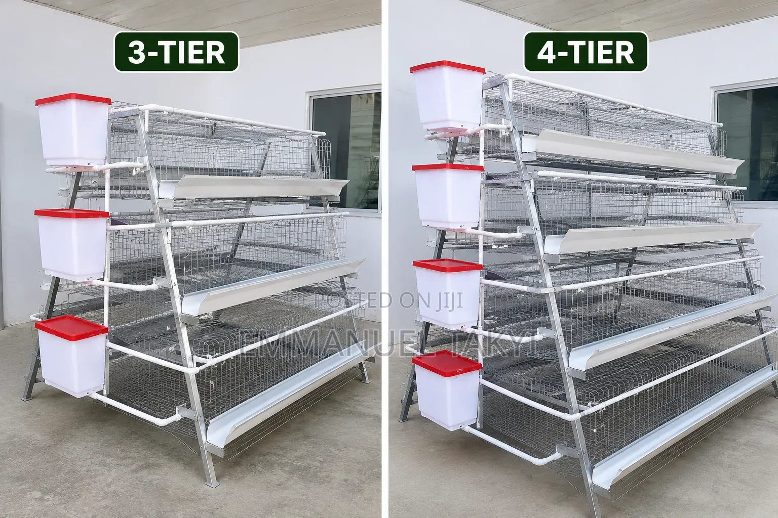Chicken Cage 3-Tier and 4-Tier