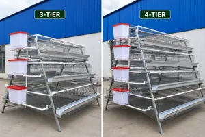 Chicken Cage 3-Tier and 4-Tier