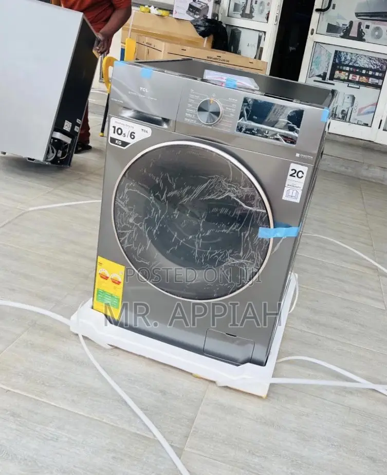 Buy Unique TCL 10.5kg Washing Machine(Silver) 