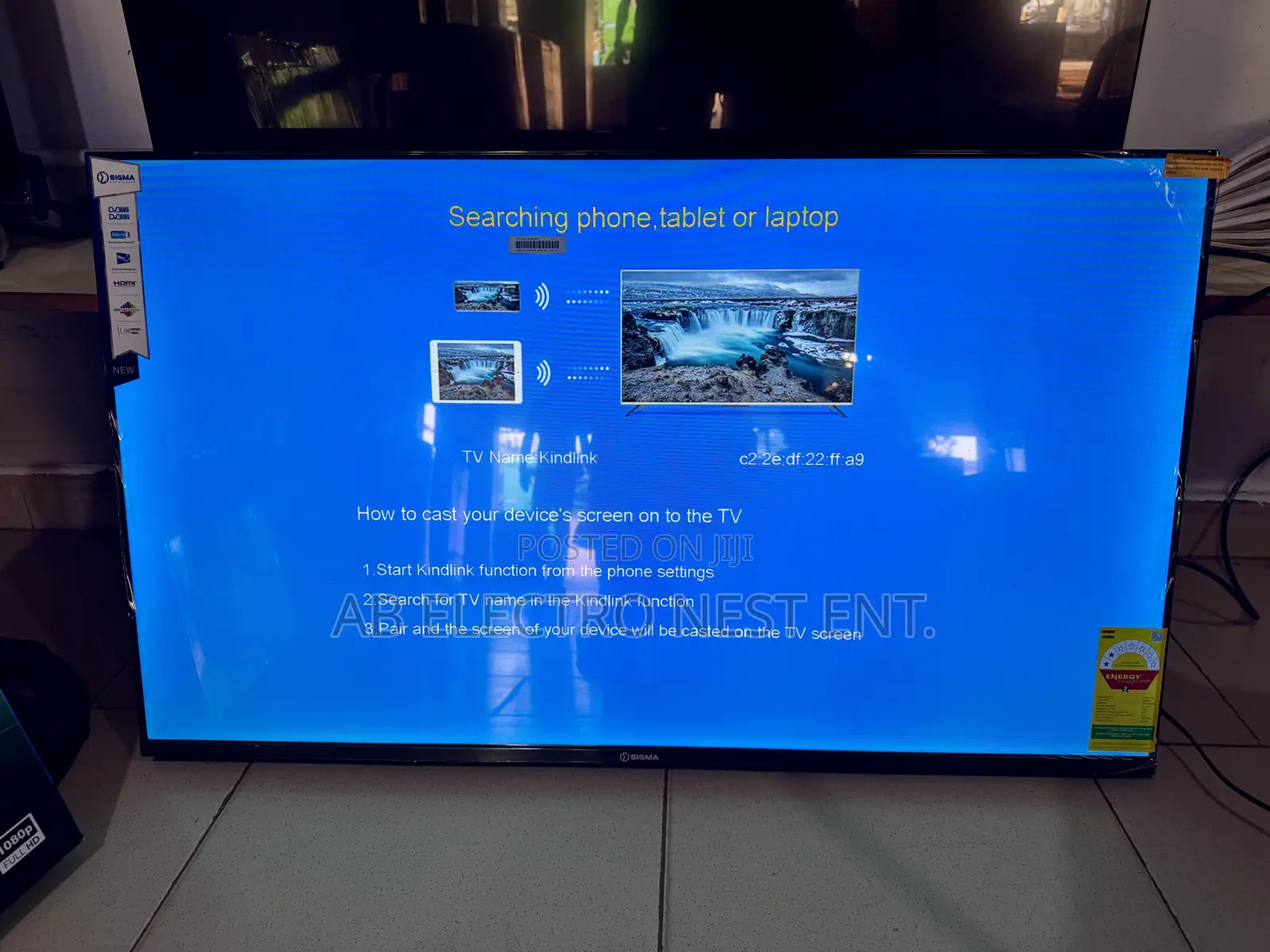 New Sigma 43” I-Cast With Frameless Design TV