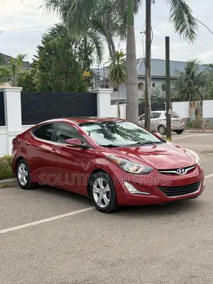 Hyundai Elantra 2015 Red