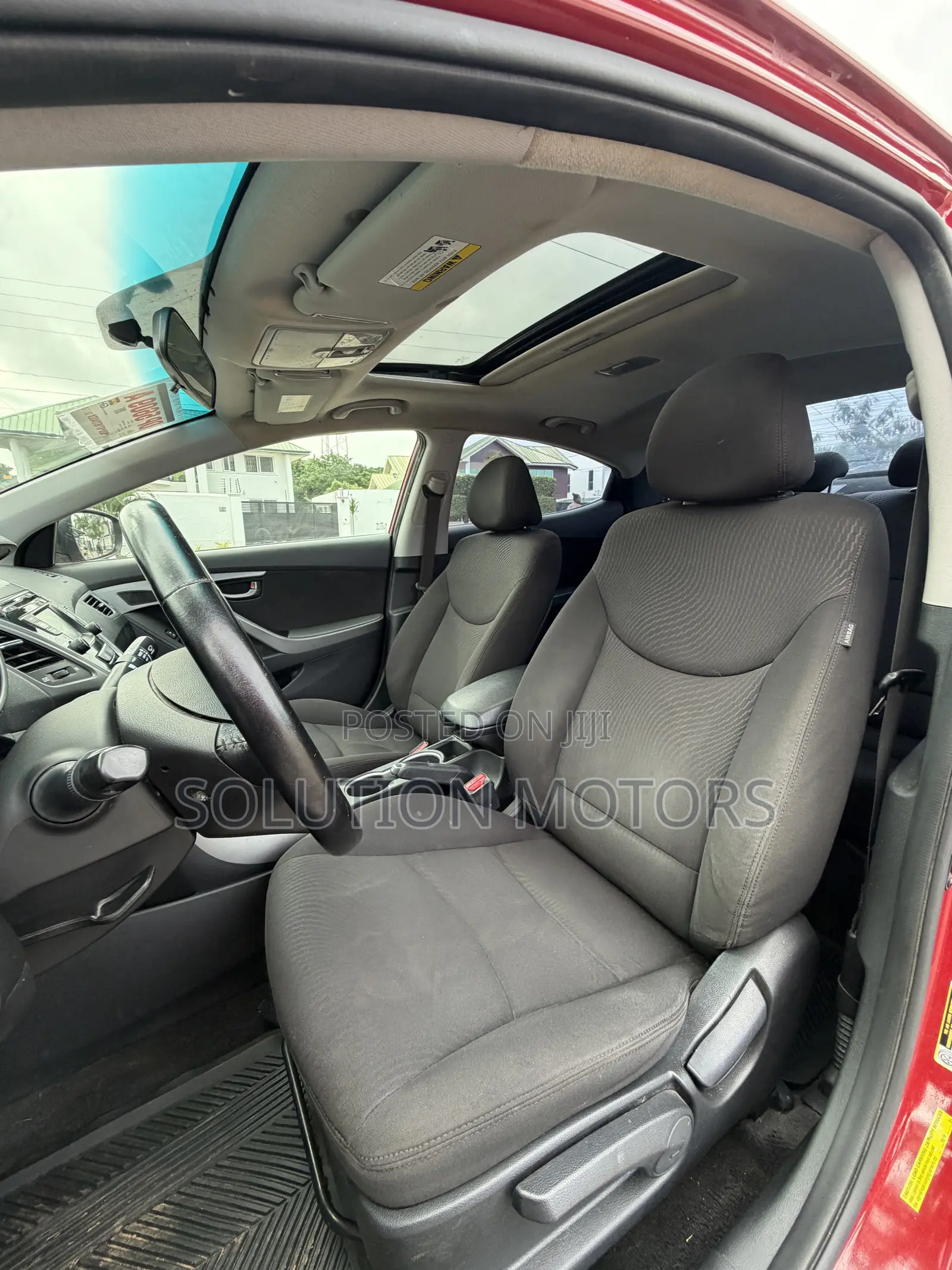 Hyundai Elantra 2015 Red