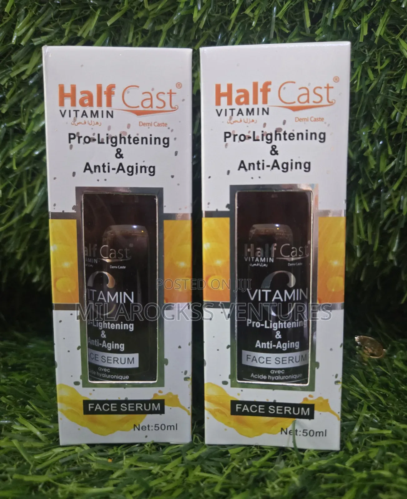 Halfcast Vitamin C Pro-Lightening Anti-Aging Face Serum. 50ml