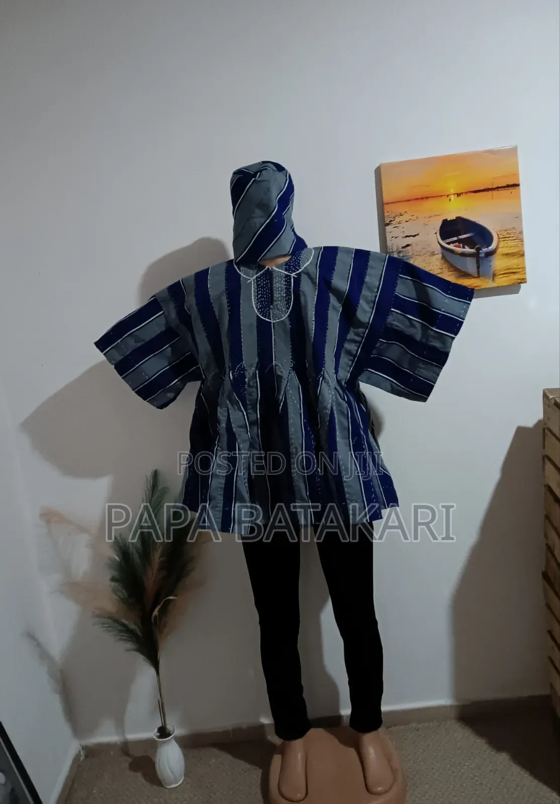 PAPA BATAKARI ( SMOCKS) Authentic Ghanaian Fugu