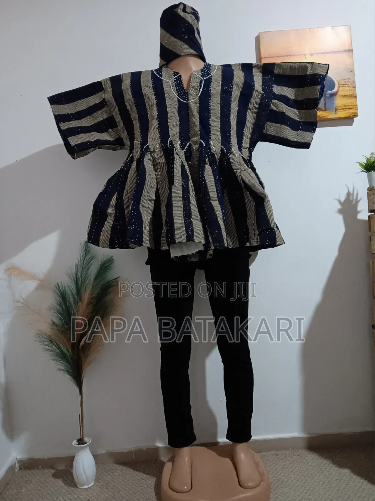 PAPA BATAKARI ( SMOCKS) Authentic Ghanaian Fugu
