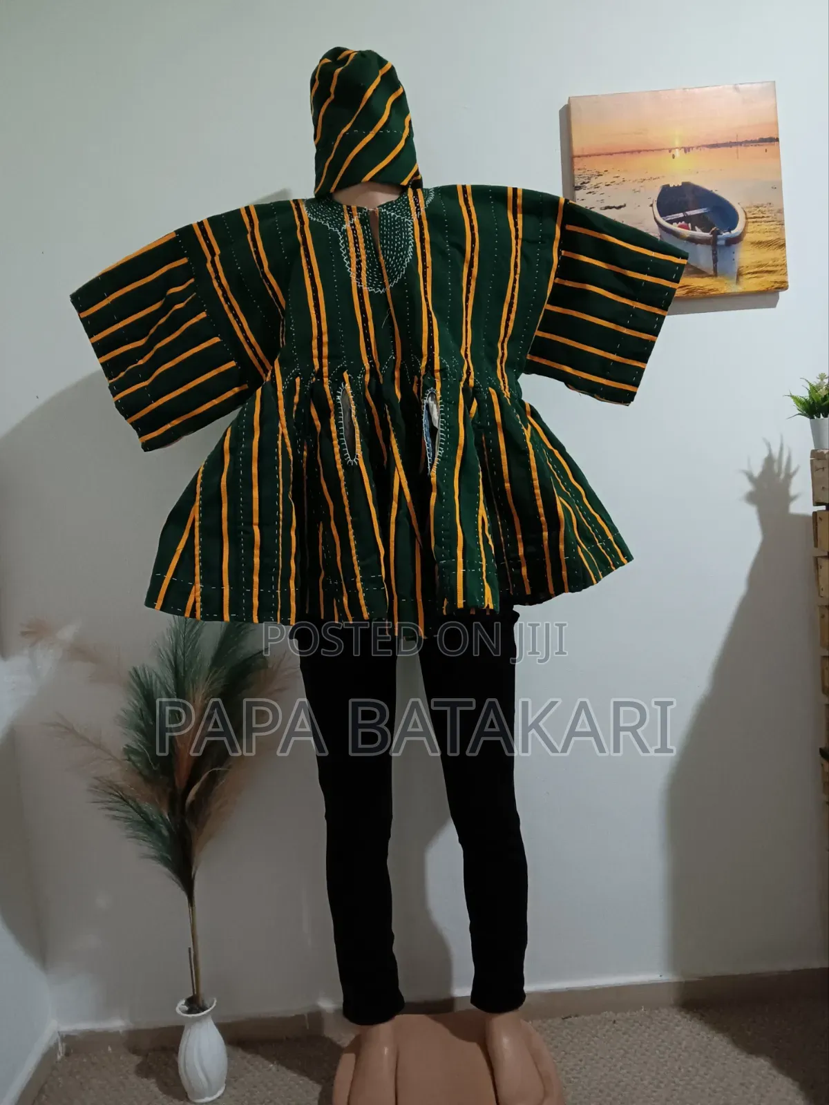 PAPA BATAKARI ( SMOCKS) Authentic Ghanaian Fugu