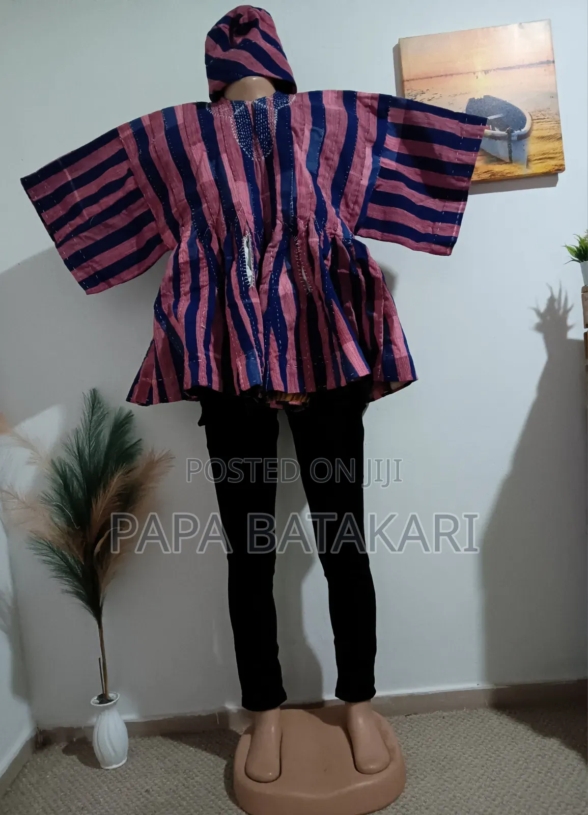 PAPA BATAKARI ( SMOCKS) Authentic Ghanaian Fugu