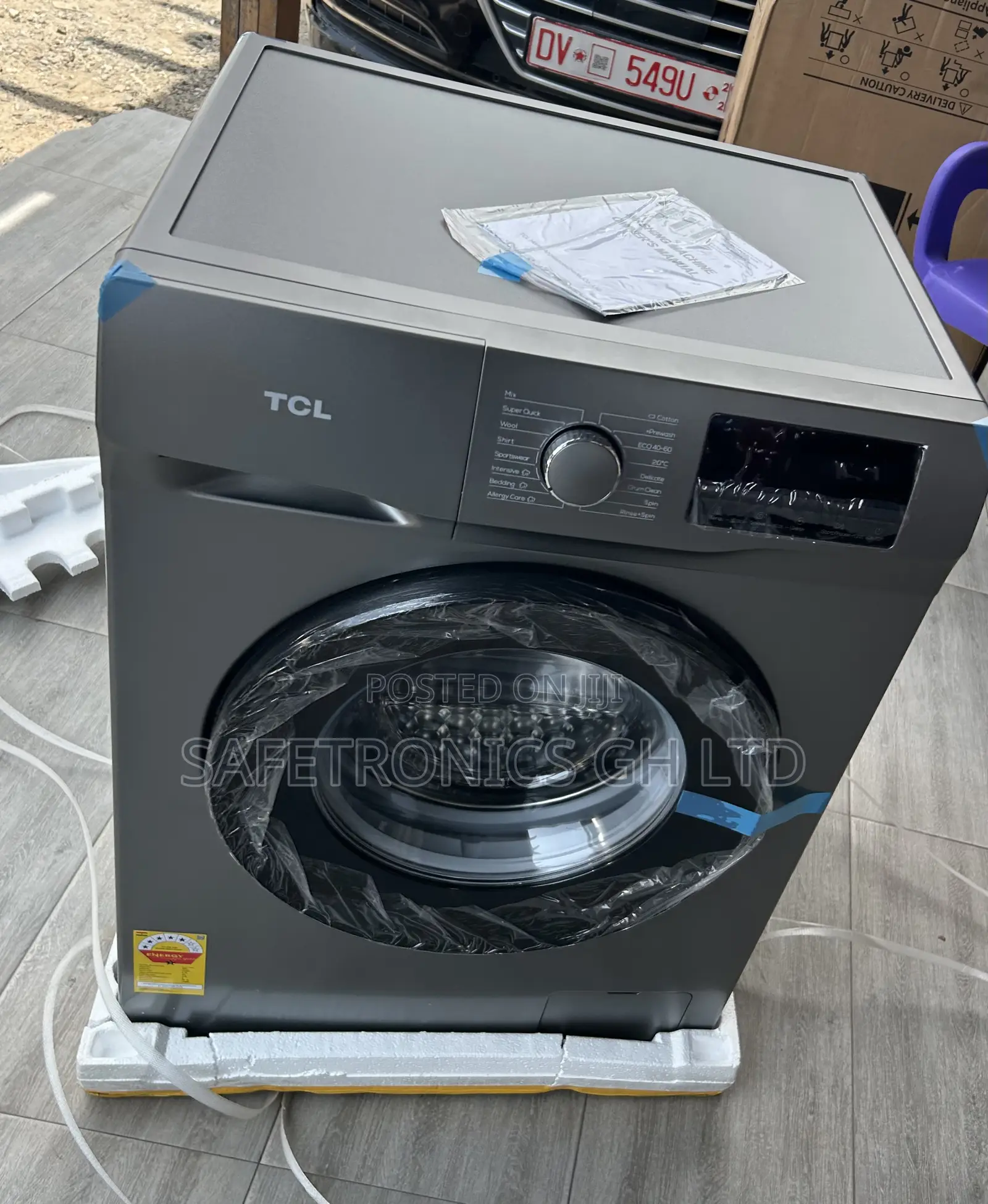 Order Good TCL Washing Machine FrontLoad FullAuto 10.5 Kg Wash Dry