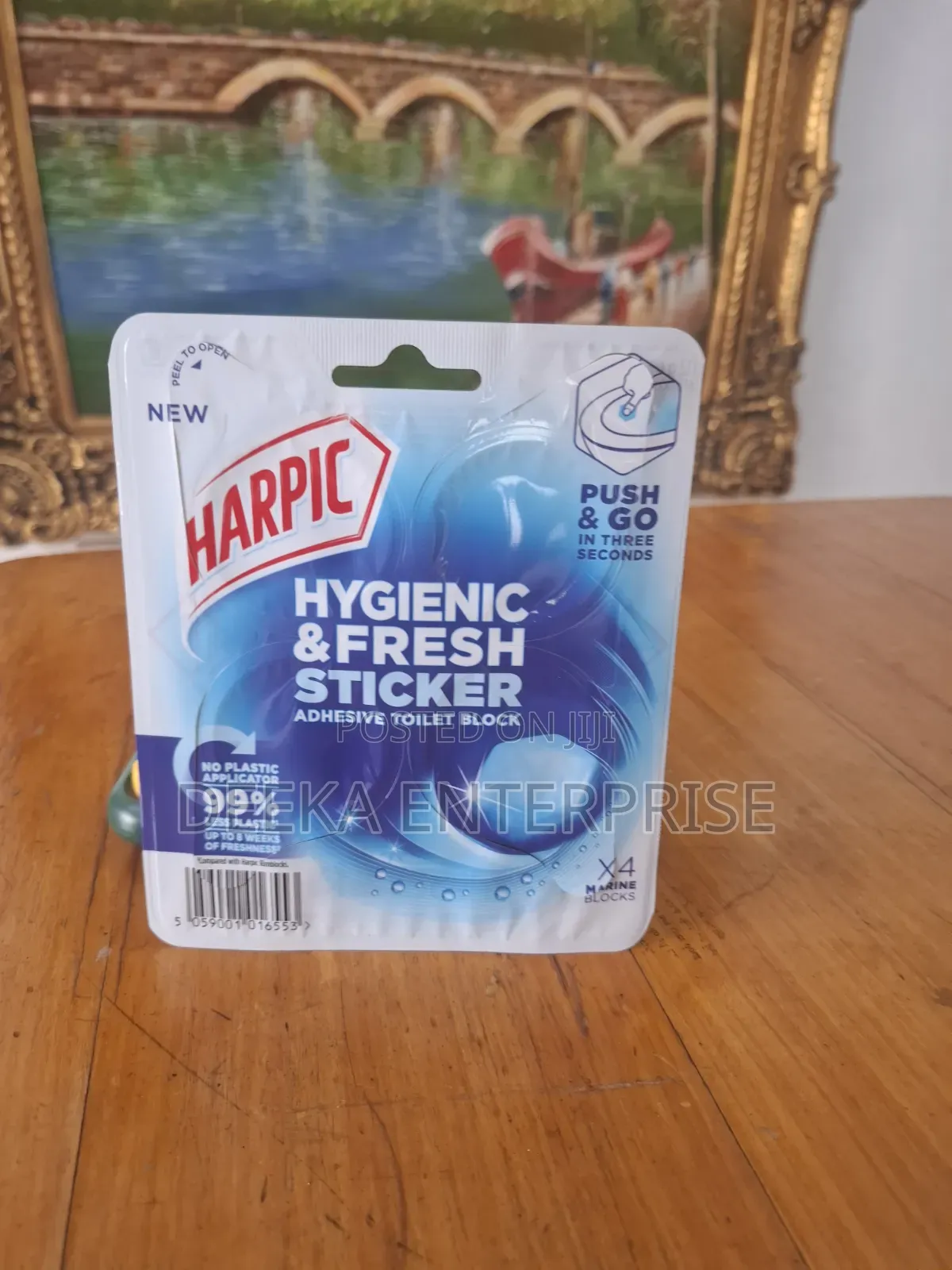 Harpic Hygienic and Fresh Sticker