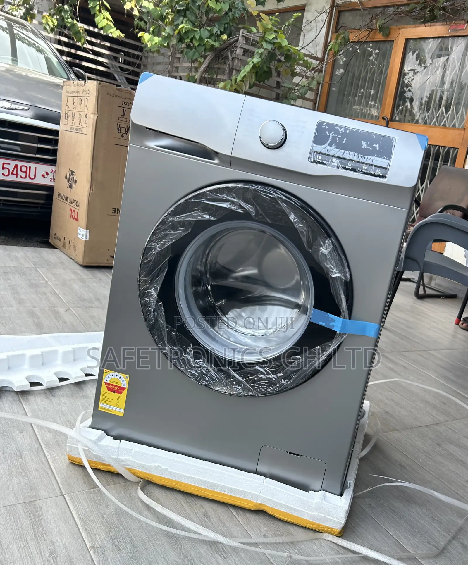 Newest Update TCL Washing Machine FrontLoad Full Auto 10.5 Kg Wash Dry