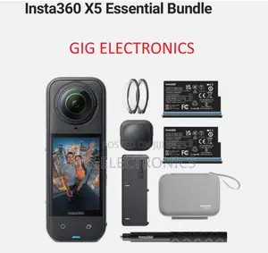 Insta360 X5 360 Action Camera Essentials Bundle