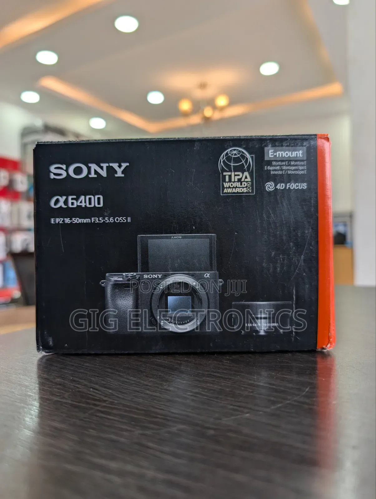 Sony A6400 Mirrorless Camera With 16-50mm F/3.5-5.6 II Lens