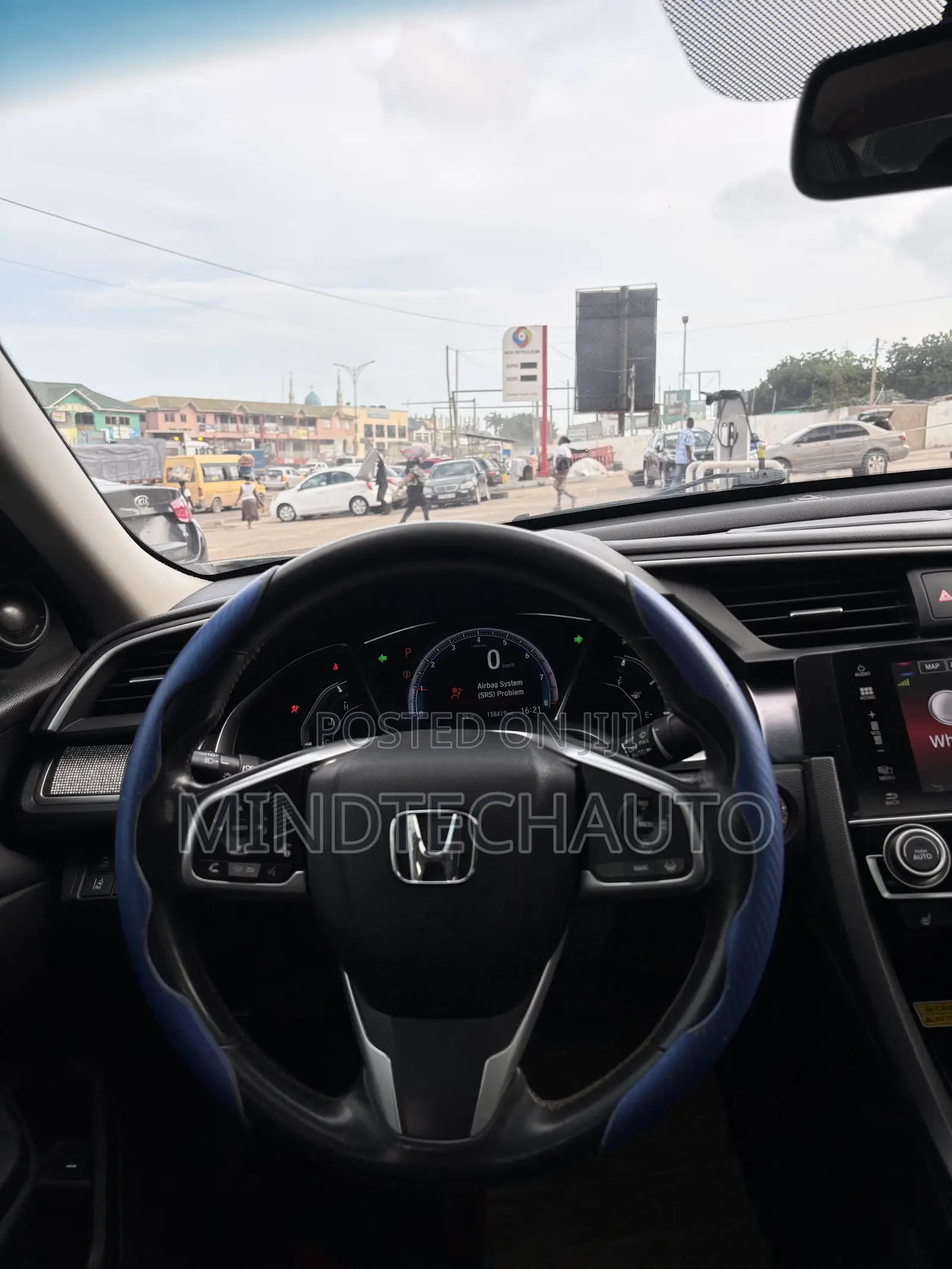 Honda Civic Touring 4dr Sedan (1.5L 4cyl) 2016 White