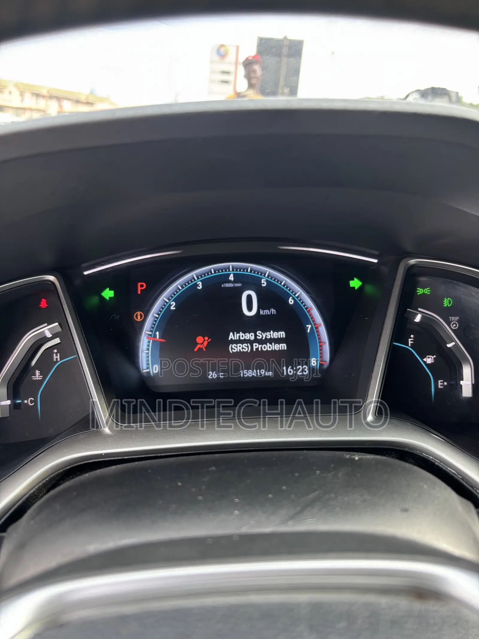 Honda Civic Touring 4dr Sedan (1.5L 4cyl) 2016 White